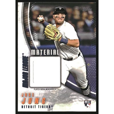 2025 Topps Major League Materials #MLM2JJ Jace Jung S2