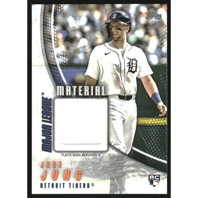 2025 Topps Update Major League Materials #MMUJJ Jace Jung