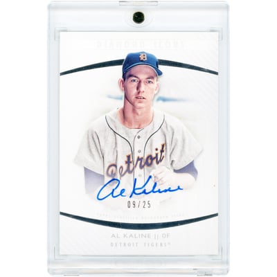 Al Kaline Detroit Tigers Autographed 2017 Topps Diamond Icons #AU-AK #9/25 Card 