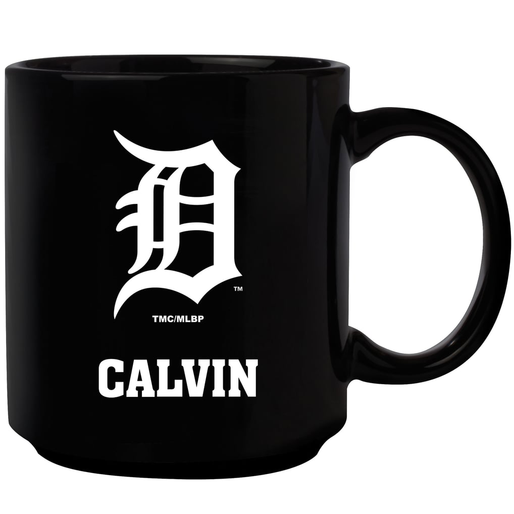 Detroit Tigers 11oz. Personalized Mug - Black