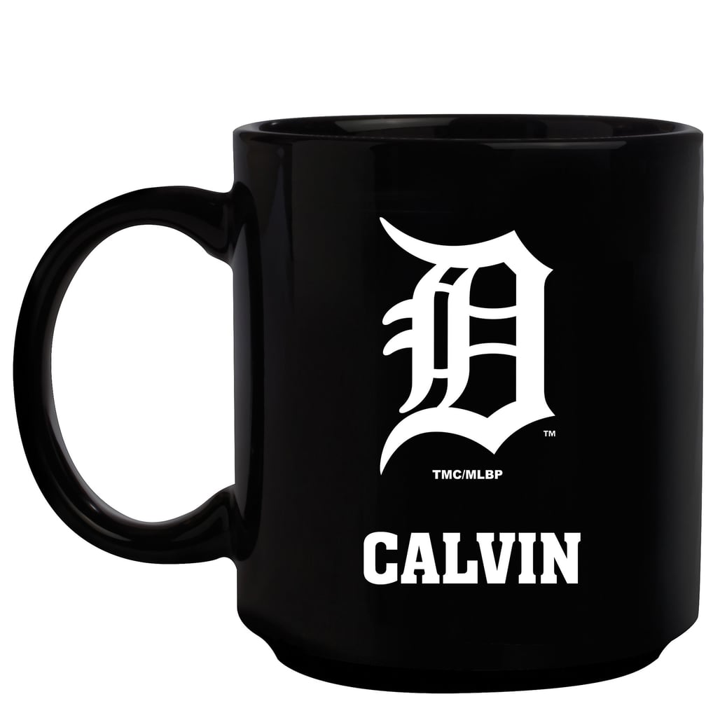 Detroit Tigers 11oz. Personalized Mug - Black