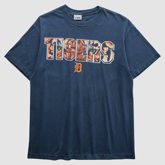 Detroit Tigers CSA 2006 T-Shirt - Navy - L by Fanatics Real Vintage