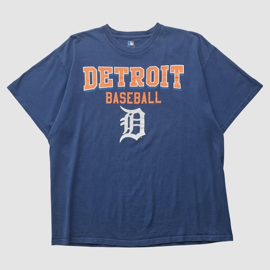 Detroit Tigers Genuine Merchandise 2010s T-shirt - Navy - 2XL by Fanatics Real Vintage