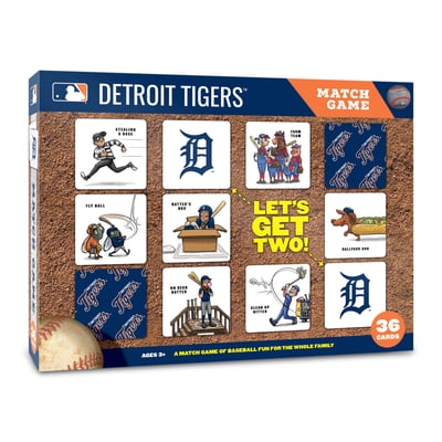 Detroit Tigers Fanpoint Licensed Memory Match Game