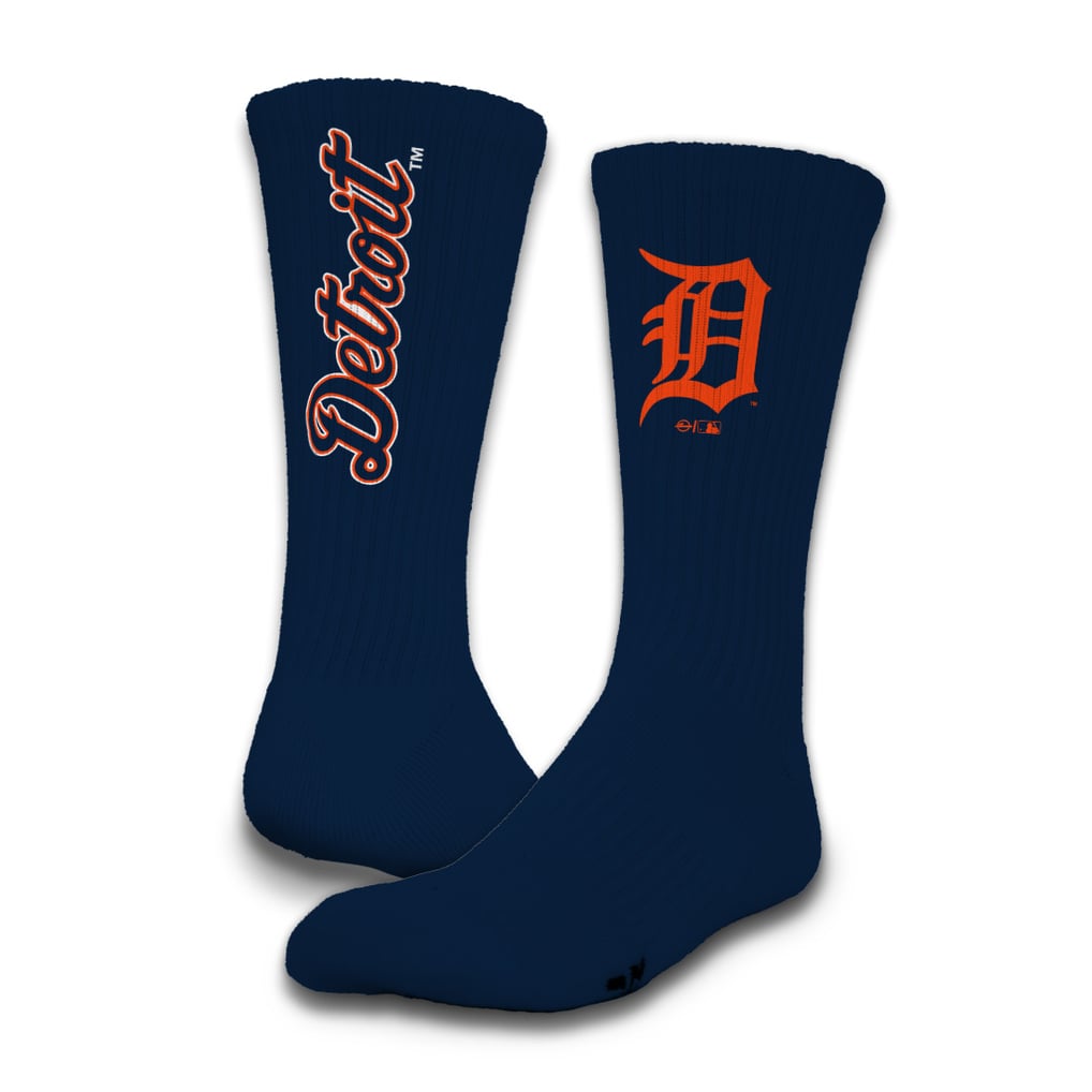 Detroit Tigers ISlide Three-Pack Lifestyle Crew Socks Set