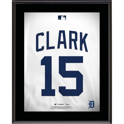 Max Clark Detroit Tigers Fanatics Authentic 10.5" x 13" Jersey Number Sublimated Player Plaque