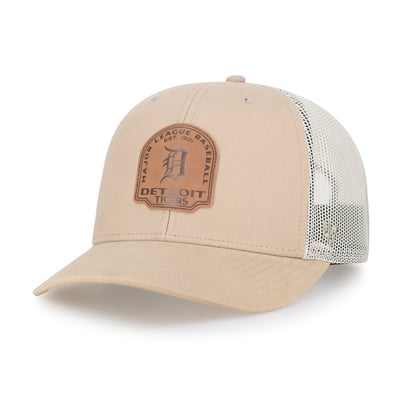  Detroit Tigers '47 Bonehide Trucker Snapback Hat - Khaki