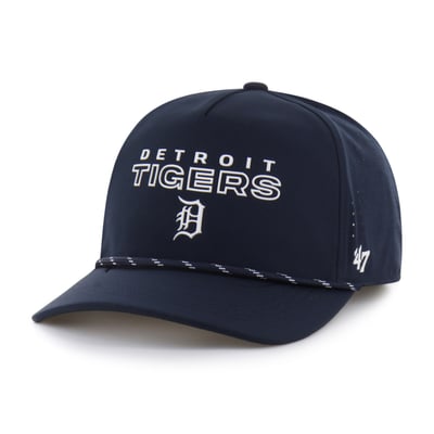 Detroit Tigers '47 Vault Hitch Snapback Hat - Navy