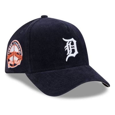 Detroit Tigers New Era Corduroy A-Frame 59FORTY Fitted Hat - Navy