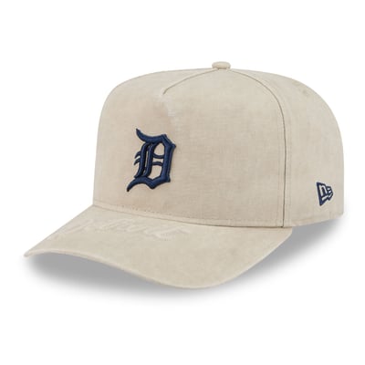  Detroit Tigers New Era Neutral 9FIFTY A-Frame Snapback Hat - Tan