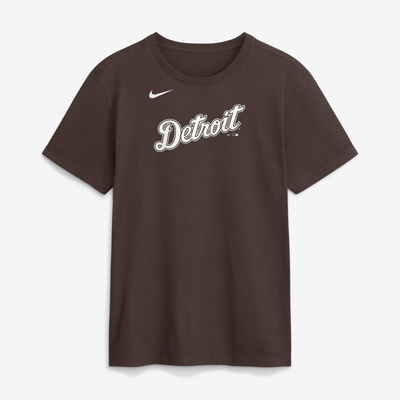  Detroit Tigers Nike Core Cinder T-Shirt - Brown