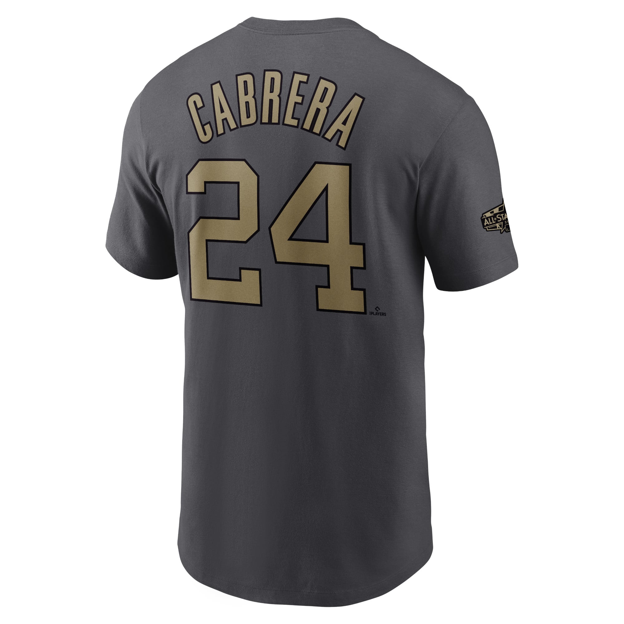 Men's Detroit Tigers Miguel Cabrera Nike Charcoal 2022 MLB All