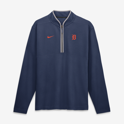 Detroit Tigers Nike Dri-FIT Victory Half-Zip Pullover - Navy