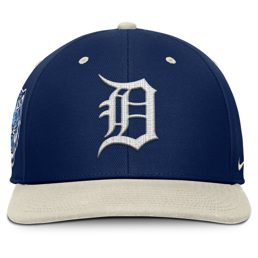 Detroit Snapback Men's Detroit Tigers Nike Navy/Cream Pro Performance Snapback Hat