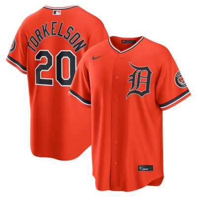 Spencer Torkelson Detroit Tigers Nike Alternate Stadium Jersey - Orange