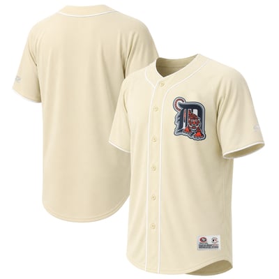 Detroit Tigers Stitches Jersey - Cream