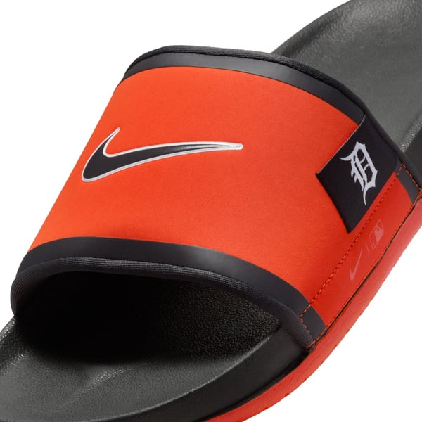 Nike Offcourt Slide Detroit Tigers Mens Size 9 Sandal Cushioned Strap Black Detroit Tigers Nike Offcourt Slide Sandals main image 3