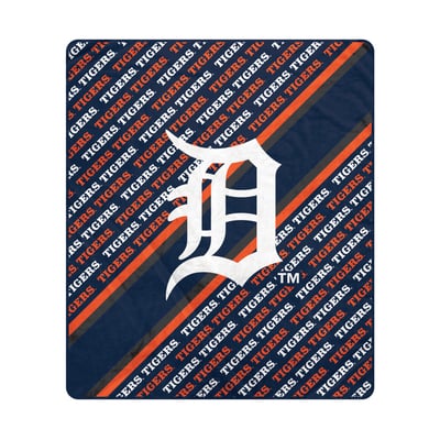 Detroit Tigers Pegasus 60" x 70" Diagonal Lined Wordmark Ultra Soft Blanket