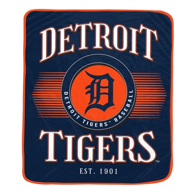Detroit Tigers Pegasus Spotlight Arch 60" x 70" Ultra Soft Throw Blanket