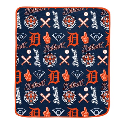 Detroit Tigers Pegasus Team Spirit 60" x 70" Ultra Soft Blanket