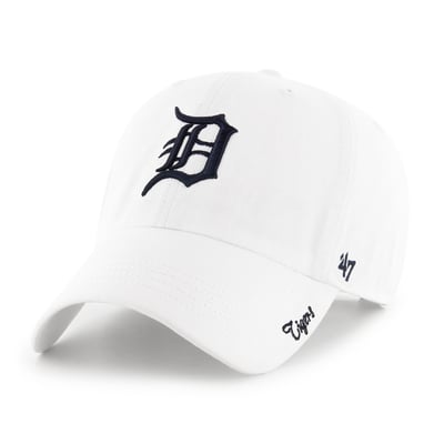 Detroit Tigers '47 Women's Miata Adjustable Hat - White