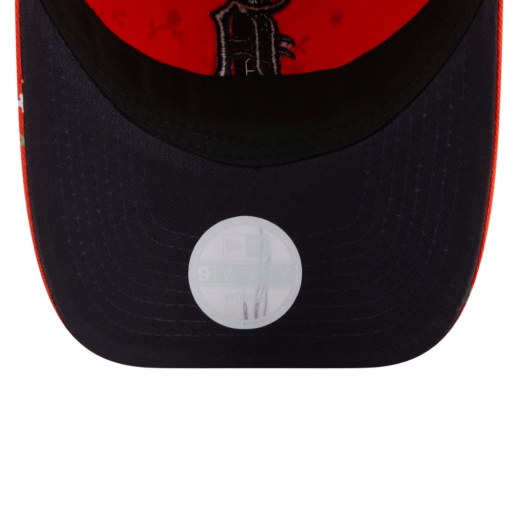 New Era 9Twenty Women\'s Detroit Tigers Orange/Blue Floral Strapback Hat New Era Detroit Tigers Women main image 2