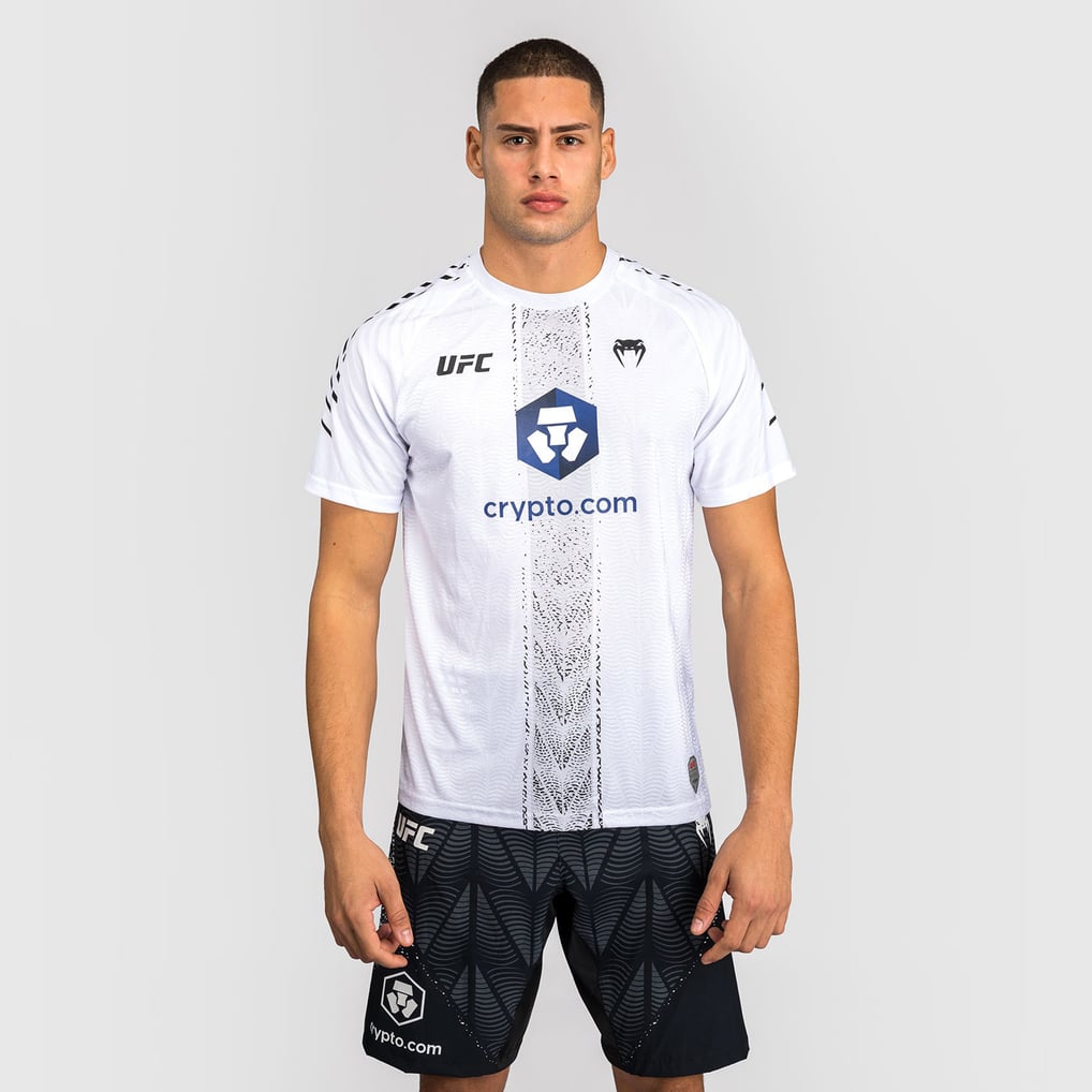 Diego Lopes UFC Zenith by Venum Authentic Fight Night Walkout Jersey - White