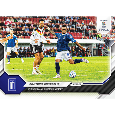 Dimitrios Kourbelis - 2026-27 UEFA Nations League Topps NOW® - Card 3