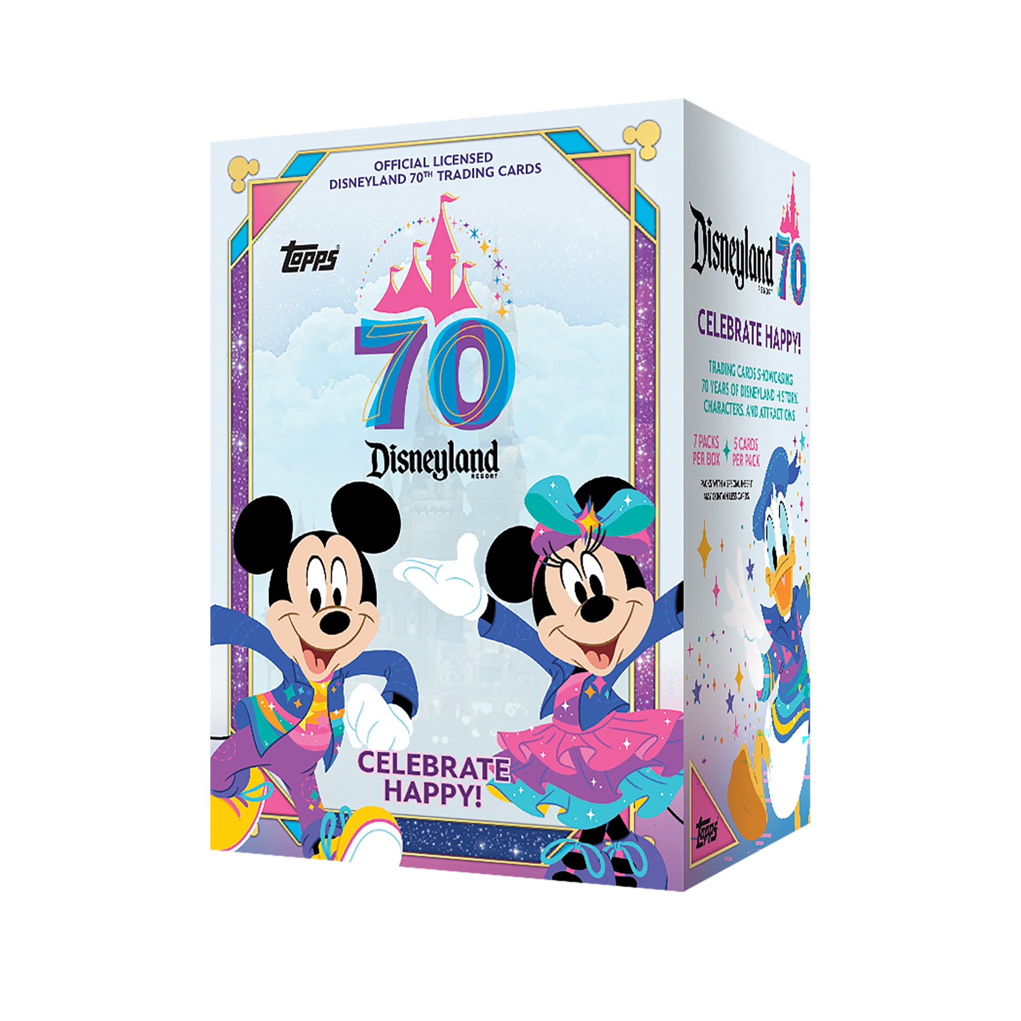 2025 Topps Disneyland 70th Anniversary Factory Sealed Value Box