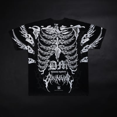 Dominik Mysterio Civil Regime x WWE Bones of Betrayal American Classic Oversized T-Shirt - Black