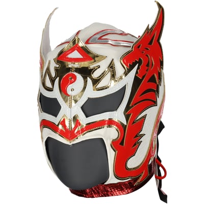 Dragon Lee WWE Autographed Fanatics Authentic Replica Mask