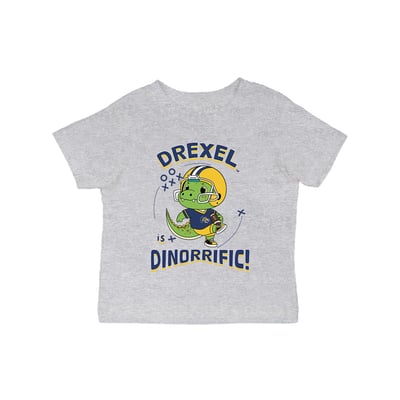 Drexel Dragons Vive La Fete Infant Dinorrific T-Shirt - Gray