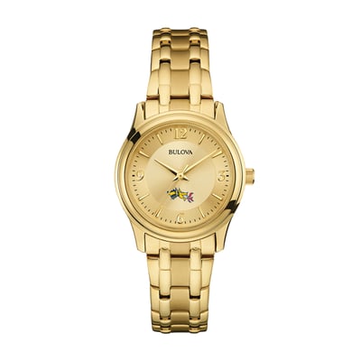 Drexel Dragons Bulova Women's Gold-Tone Watch