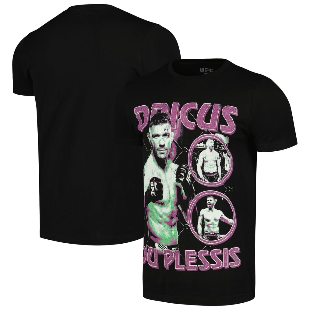 Dricus Du Plessis UFC Quasar T-Shirt - Black