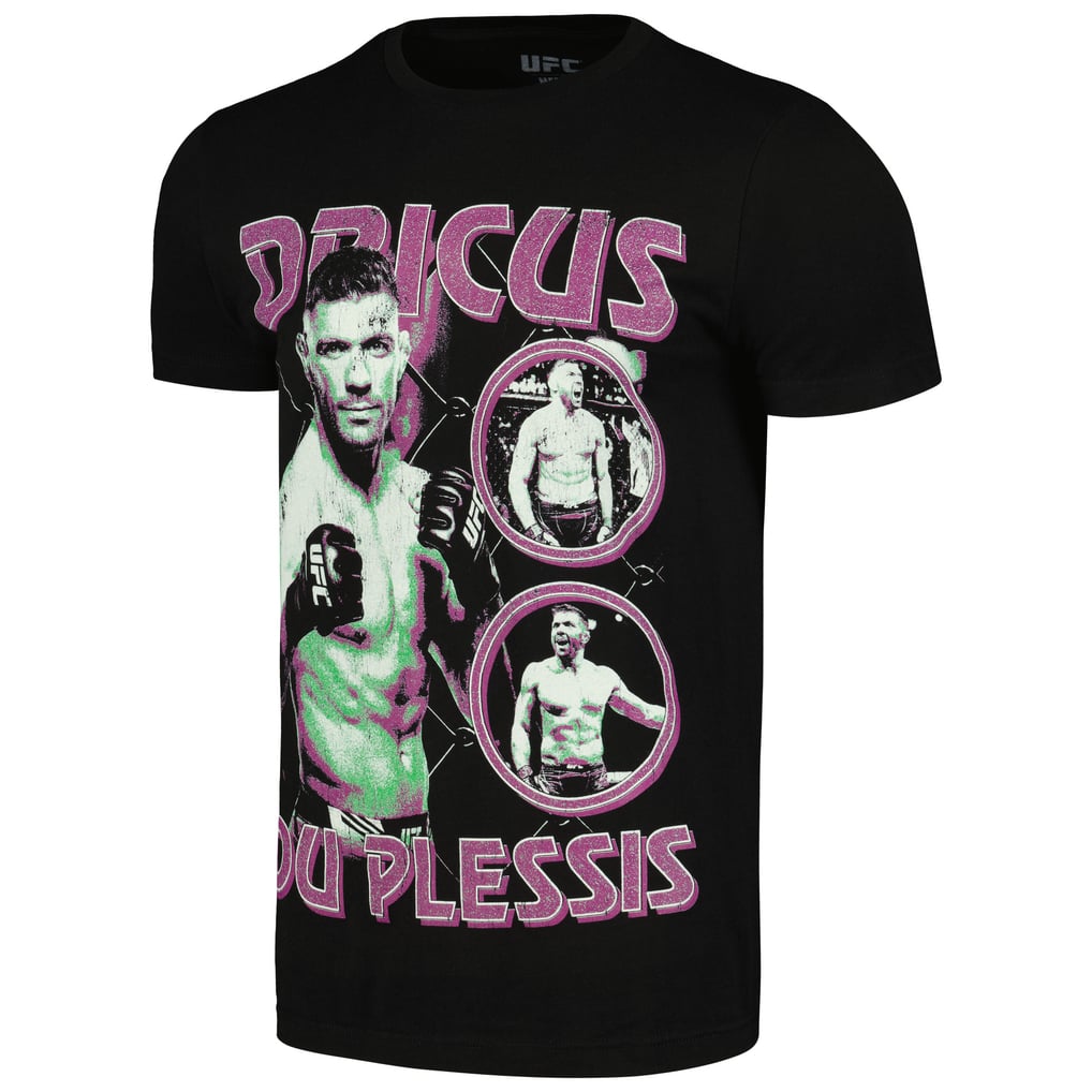 Dricus Du Plessis UFC Quasar T-Shirt - Black