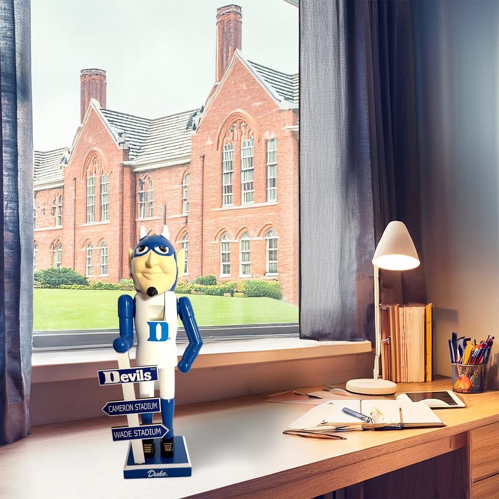 Duke Blue Devils 12" Mascot Nutcracker