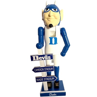 Duke Blue Devils 12" Mascot Nutcracker