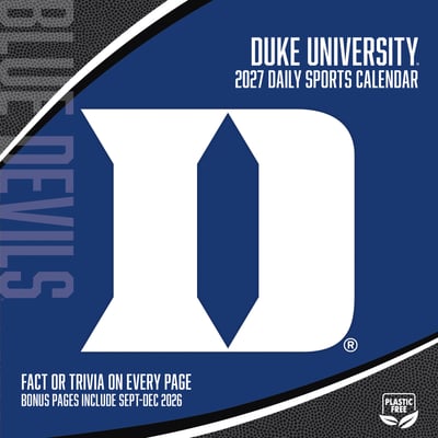 Duke Blue Devils 2027 Box Calendar