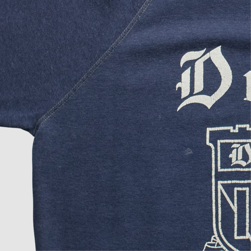 Duke Blue Devils 70s Pullover Sweatshirt - Navy - M by Fanatics Real Vintage