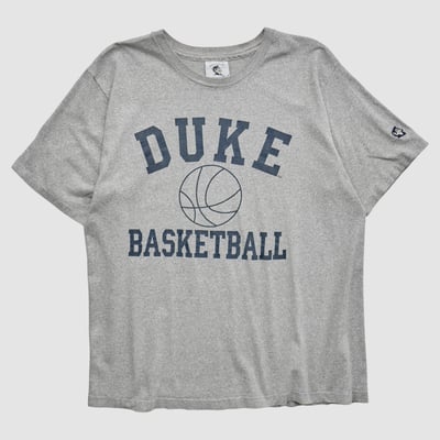 Duke Blue Devils Cotton Exchange 2000s T-shirt - Heather Gray - L by Fanatics Real Vintage