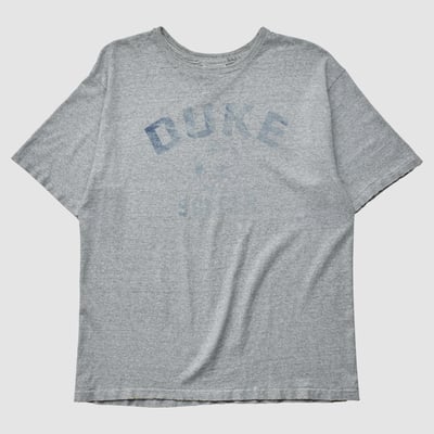 Duke Blue Devils Cotton Exchange 90s T-shirt - Heather Gray - 2XL by Fanatics Real Vintage