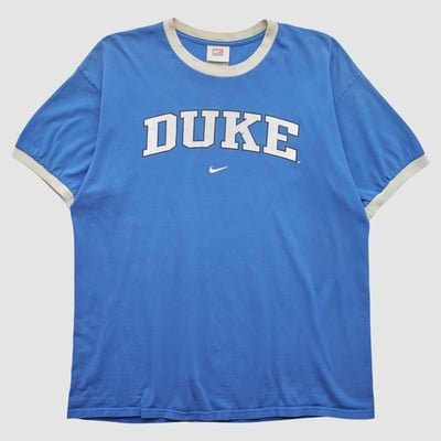 Duke Blue Devils Nike 2000s T-shirt - Blue - 2XL by Fanatics Real Vintage