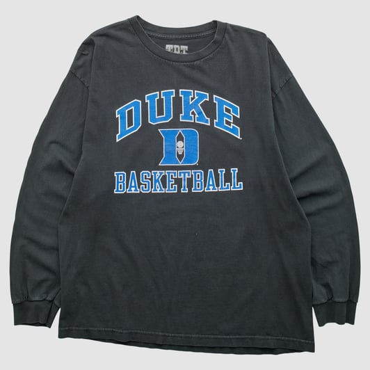 Duke Blue Devils TRT Classics 2010s Long Sleeve T-shirt - Black - L by Fanatics Real Vintage