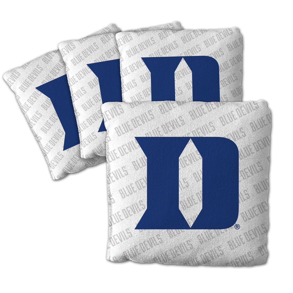 Duke Blue Devils Fanpoint Four-Piece Cornhole Bag Set