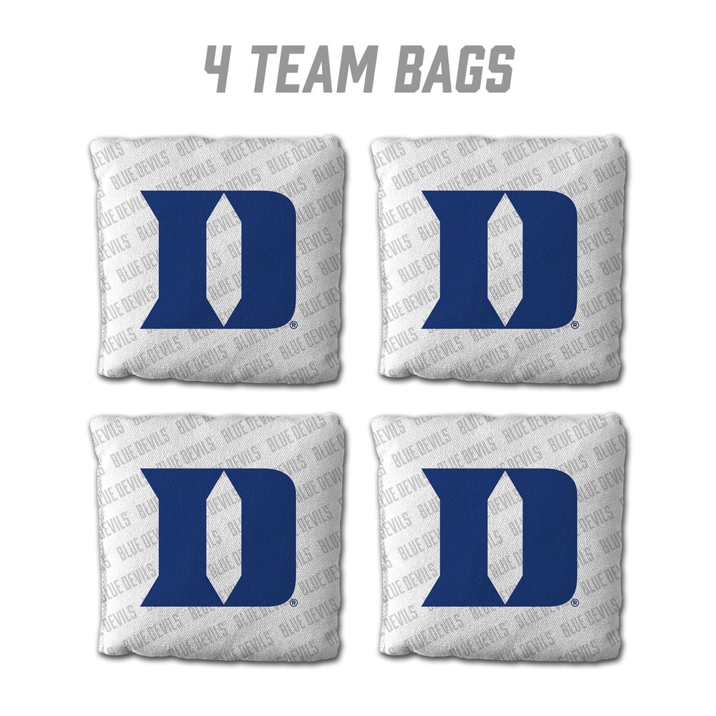Duke Blue Devils Fanpoint Four-Piece Cornhole Bag Set