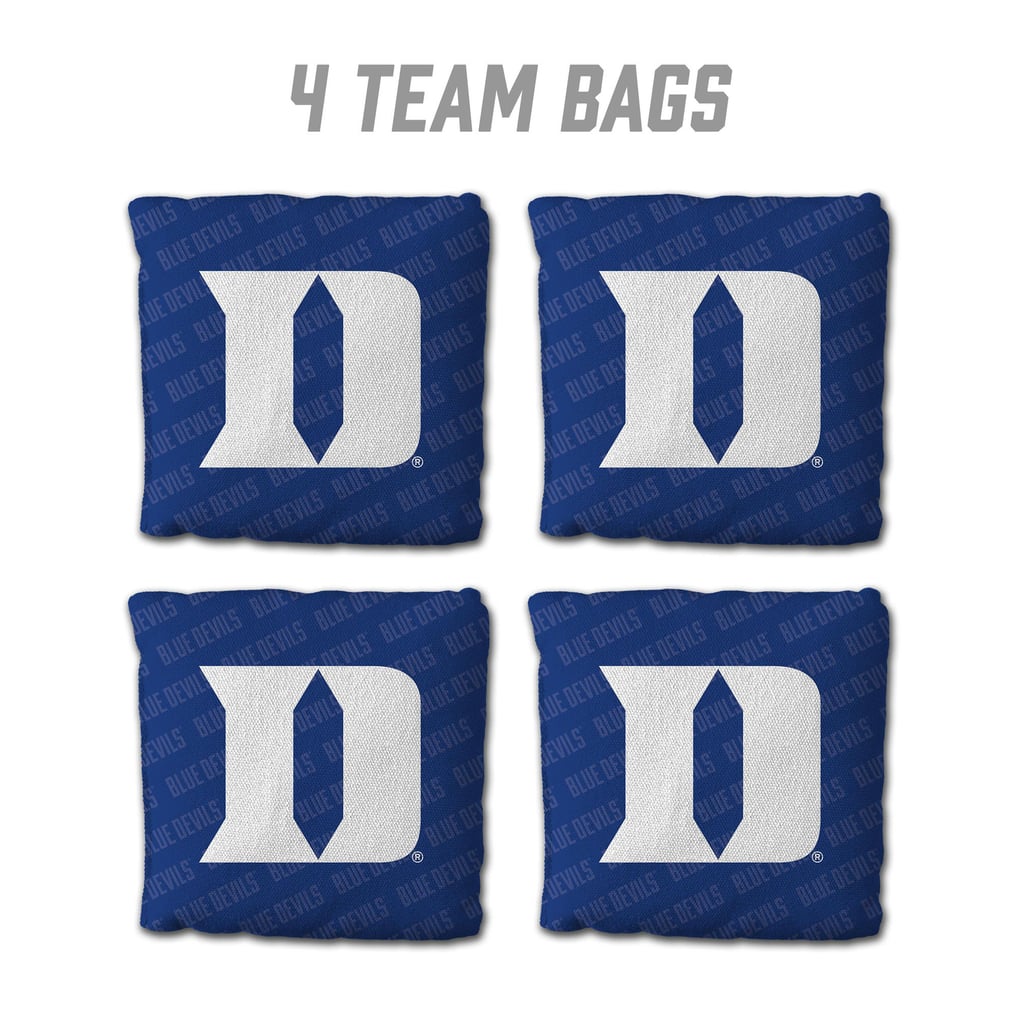 Duke Blue Devils Fanpoint Four-Piece Cornhole Bag Set