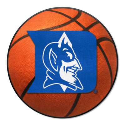 Duke Blue Devils Logo Brands 27" Diameter Basketball Mat