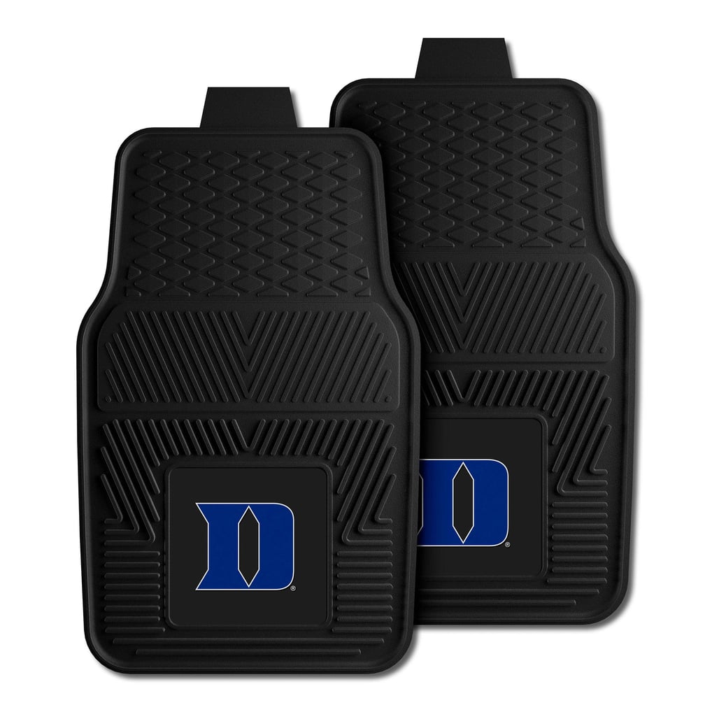 Duke Blue Devils Logo Brands Two-Piece Vinyl Car Mat Set