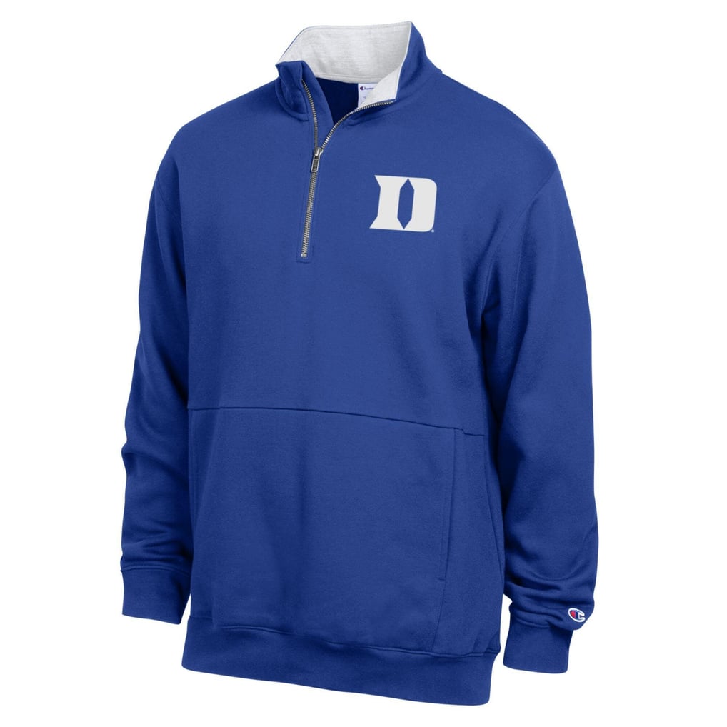 Duke Blue Devils Champion Fleece Quarter-Zip Pullover - Royal