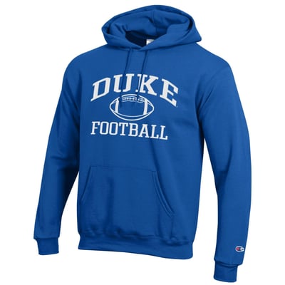 Duke Blue Devils Champion Football Icon Hoodie - Royal